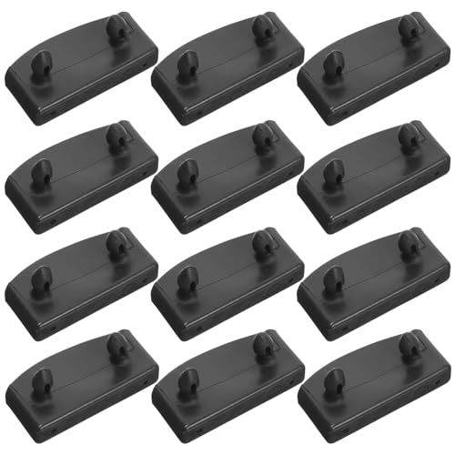 Operitacx 20pcs Bed Slat Holders Kits for Holding Securing, 57mm x 9mm Wooden Slats Bed Base, Bed Frame End Caps, Plastic Bed Slat Cover Replacement Holders