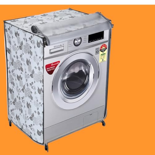 Image of SANAVYA Polyester Lg. Front Load Washing Machine Cover Suitable For Lg. 7Kg Front Load Washing Machine Cover Ai Direct Drive,Steam Fhv1207Z2M)