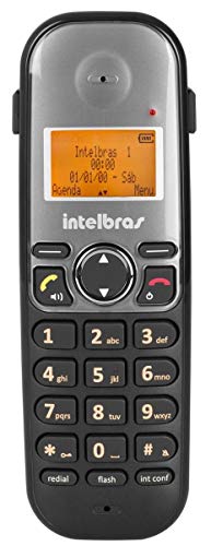 Kit Telefone Sem Fio TS 5120 + Ramal TS 5121 Intelbras