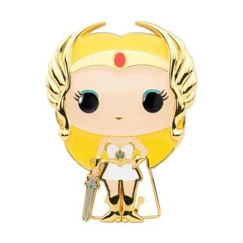 Loungefly Funko POP! Pin De Esmaltes: Masters Of The Universe - She-Ra - Masters Of The Universe - Broche Imperdible Coleccionable - Para Mochilas & Bolsas - Idea Para Regalo - Mercancía Oficial
