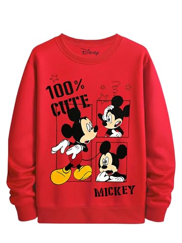 Image of Kuchipoo Disney Boys Regular Fit Winterwear Sweatshirt