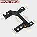 Back Window Dual Fuel Tank Switch Repair Bracket Compatible with 1992-1997 OBS Ford F-Series F150 F250 F350 and Bronco