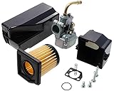 Tuning Vergaser 85/13 Luftfilter 13mm kompatibel für Sachs 504 505 Hercules Prima 2 3 4 5 Set