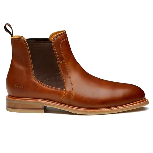 Steel Toe Chelsea Boot Wallace Amber