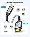 Highwings Mini HDMI to HDMI Cable 10FT, 4K 60Hz High Speed HDMI to Mini HDMI Cable Male Bi-Directional 2.0 Cord, for HDTV, Tablet, Camera and Camcorder [Aluminum Shell, Nylon Braided]