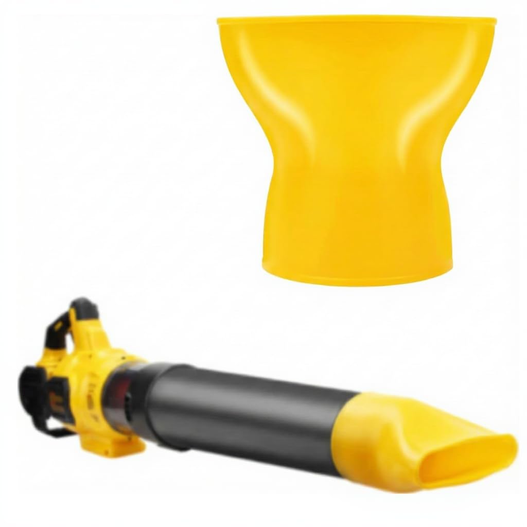 Leaf Blower Flat Nozzle for fits DeWalt DCBL772X1 & DCBL772B & DCMBA572 60V MAX Flexvolt Leaf Blower Flat-Quick Drying&Cleaning,Includes Leaf Blower Flat Nozzle Only(Yellow)