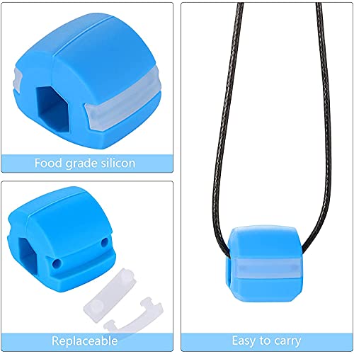 Image of Marrone Food-grade Silica Gel Exercise Chew Ball Muscle Training Fitness Ball go mouth jawline Jaw Muscle Exerciser chew ball Face lift