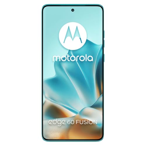 Image of Motorola Moto Edge 60 Fusion 5G Ai (Compatible with Tmobile Mint Tello & Global) (256GB+8GB) NFC 50MP Triple Cam Dual Sim 6.67 inch Curved XT2503-1 Latino American Version (Amazonite (Green))