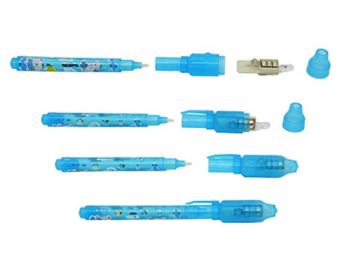 image for QIYO Invisible Ink Pen, Spy Pen Secret Message Writer with uv Light Ma