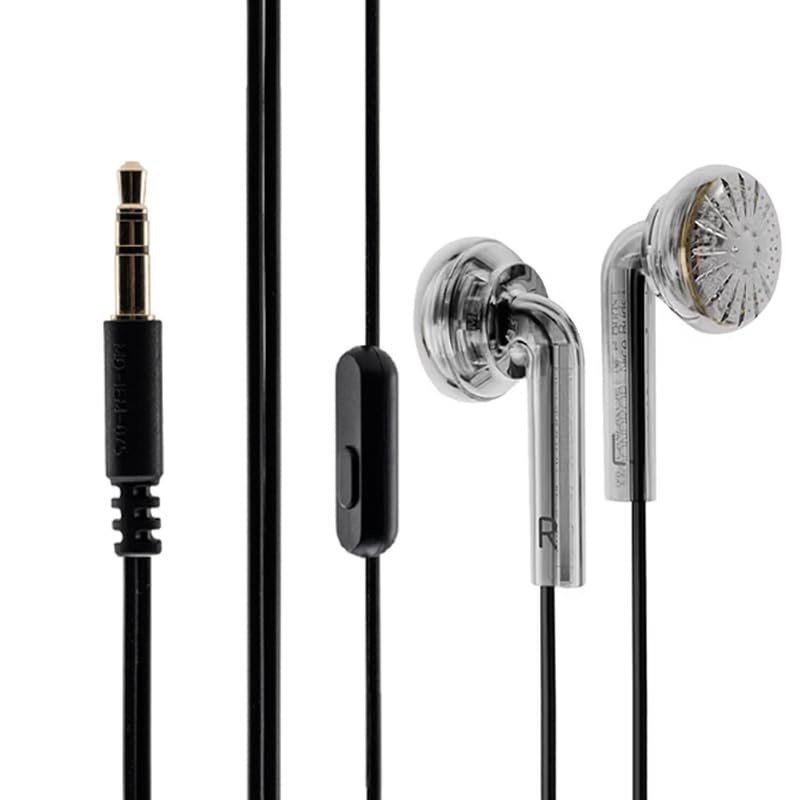 Image of Moondrop Nice Buds Flat-Headed Earbuds with 3.5mm Stereo Plug (Transparent with Mic)