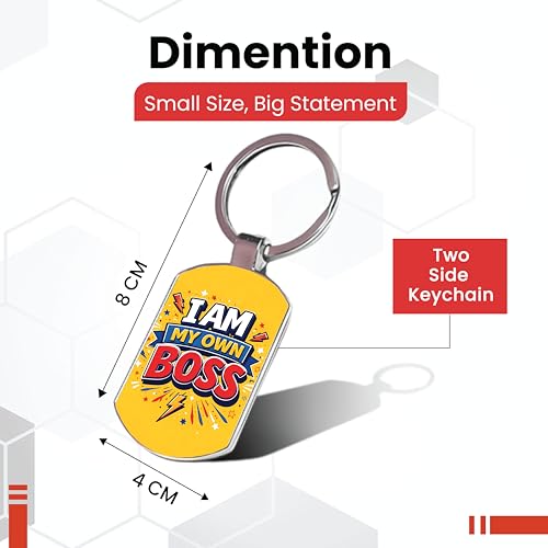 Image of Premium Printed Metal Keychain for Men & Women | High-Definition Artwork Print | Durable Key Ring for Car, Bike, Home & Office Keys | Stylish Decorative Key Holder Gift