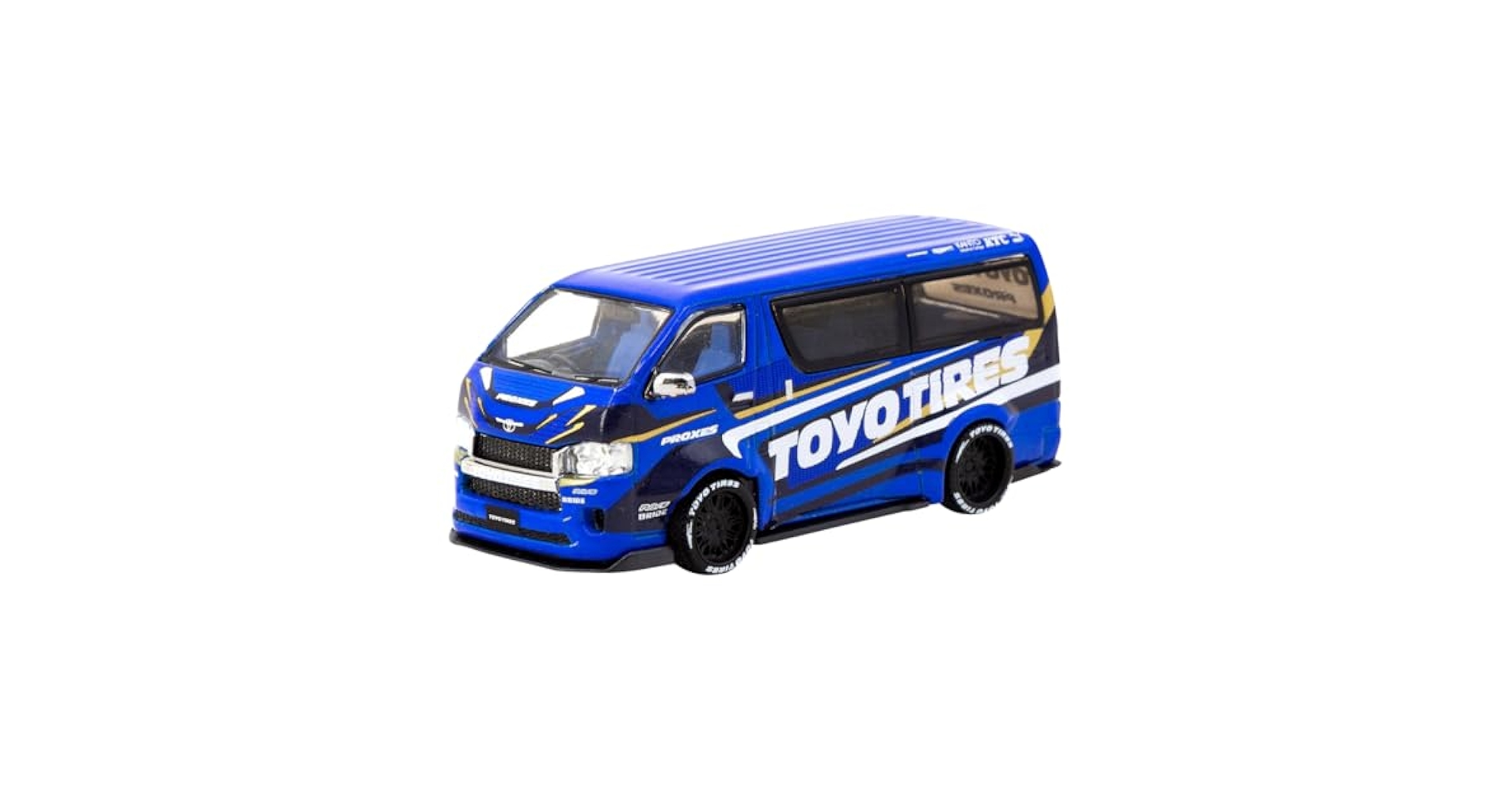 Amazon | TARMACWORKS 1/64 Toyota Hiace Widebody Toyo Tires