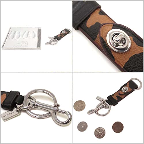 Coach Trigger Snap Bag Charm With Leopard Print Style No. Cc974 #TOP1