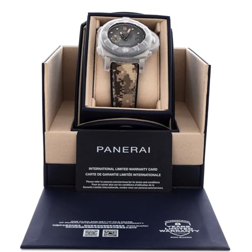 Pre-Loved Submersible Navy Seals Titanio Limited Edition Automatic Watch Brushed Titanium with Carbotech 472