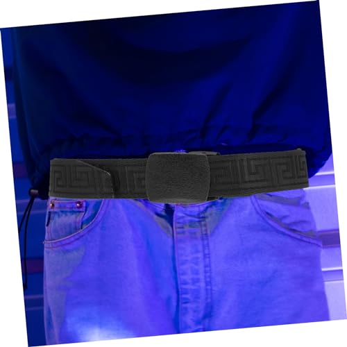 PartyKindom Adjustable Outdoor Men Belt with Plastic Buckle Polyester Waistband Reusable Comfortable Casual Tactical Camping Belt for Travel and Everyday Use4