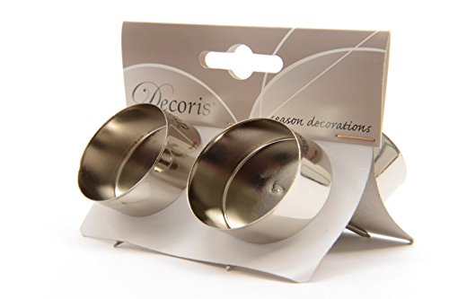 Unbekannt Teelichthalter mit Dorn für Gestecke Adventskränze 4tlg...