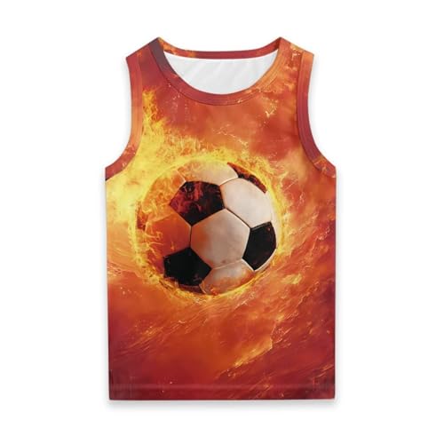 Xpyiqun Tank Tops Size 1-6 Years Vest Summer Athletic Sleeveless Shirt for Boys Tees Breathable