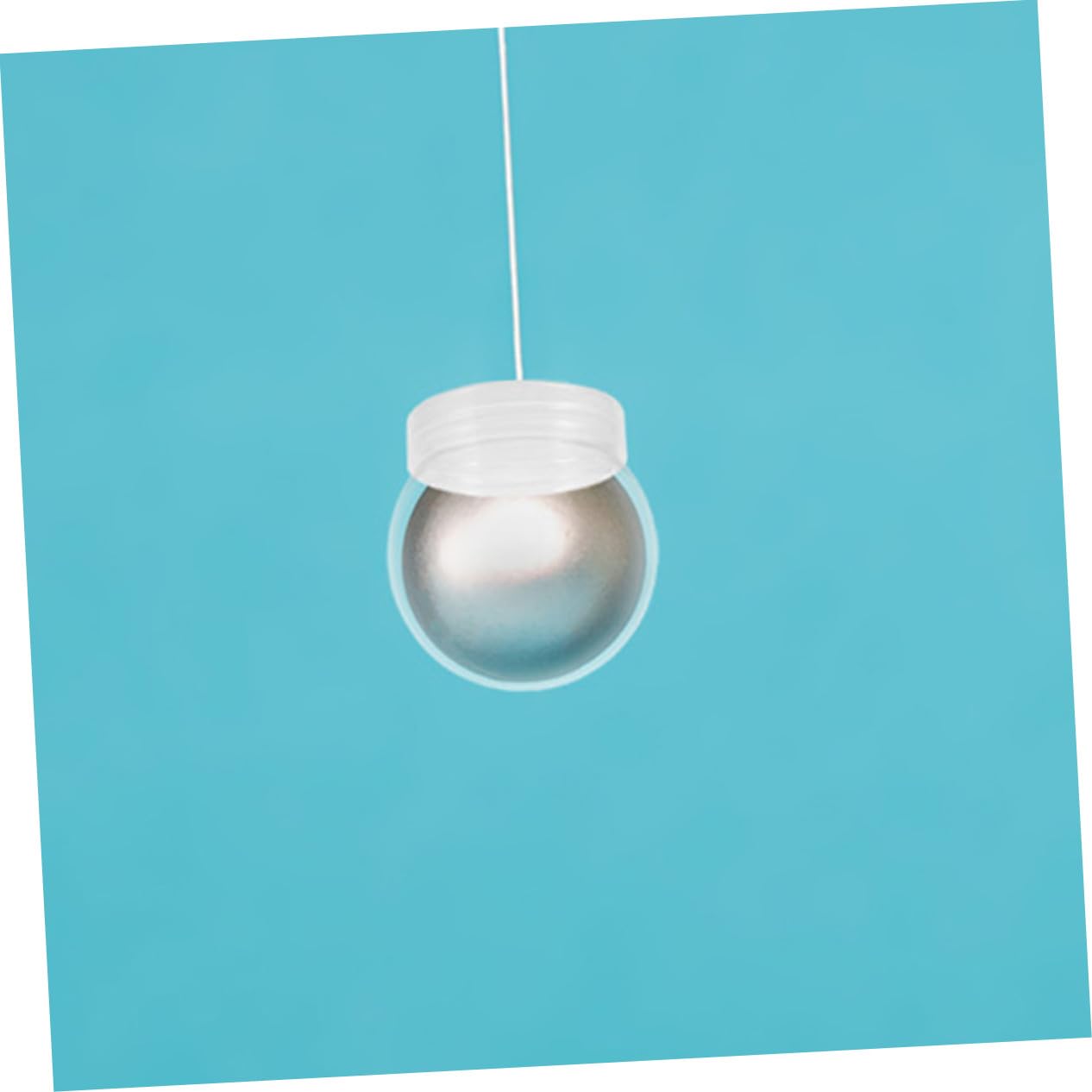 24 Pezzi Neve Fai da Te in Plastica Trasparente per Creazioni Artigianali Natalizie Sfere Vuote Acqua per Progetti Creativi e Decorazioni Festive
