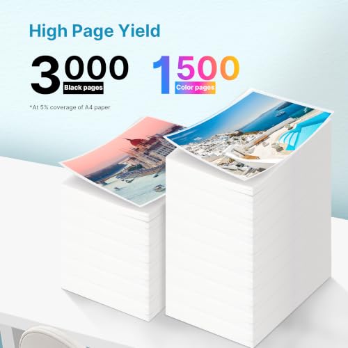 Image of LC3037XXL LC3037 BK /C /M /Y Ink Cartridges for Brother LC3037 Ink Cartridges Work for MFC-J5945DW MFC-J6545DW MFC-J5845DW MFC-J5845DWXL MFC-J6545DWXL MFC-J6945DW Printers, Black and Color 5 Pack