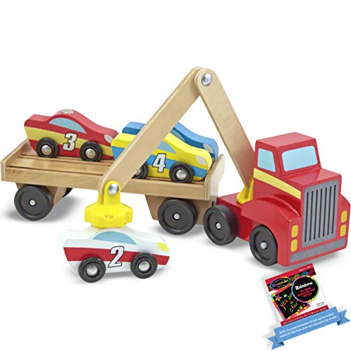 Melissa & Doug camion en bois magnétique pour animer les après-midis de jeux calmes