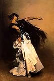 FDerks 300 Pieces Wooeden Puzzle John Singer Sargent Spanish Dancer Jigsaw Puzzles for Adult Friend...