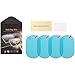 Foseal HD Transparent Nano Coating Rainproof Film for Car Rear View Mirror, Oval (5.31