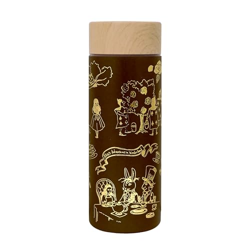 ルーメン テイル ステンレス ボトル 300ml 【 不思議の国のアリス 】 ワンダーランド 少女 ウサギ 童話 物語 金 570-001