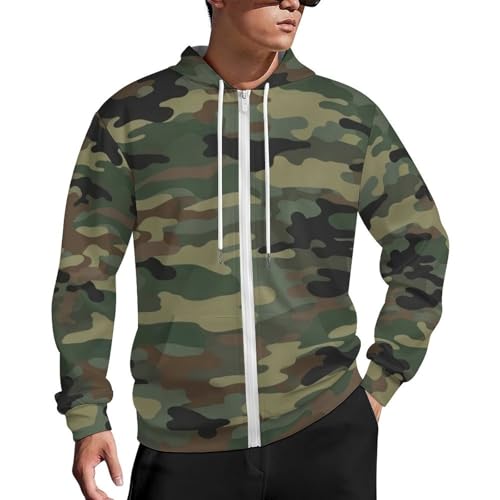 Chaqueta ligera con capucha para hombre miniatura 1