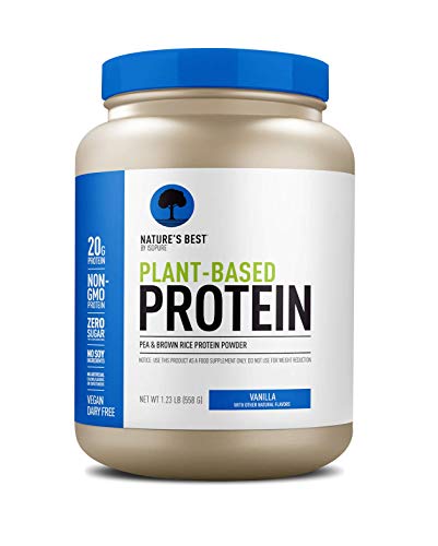 Nature's Best Plant Based Vegan Protein Powder by Isopure - Organic Keto Friendly