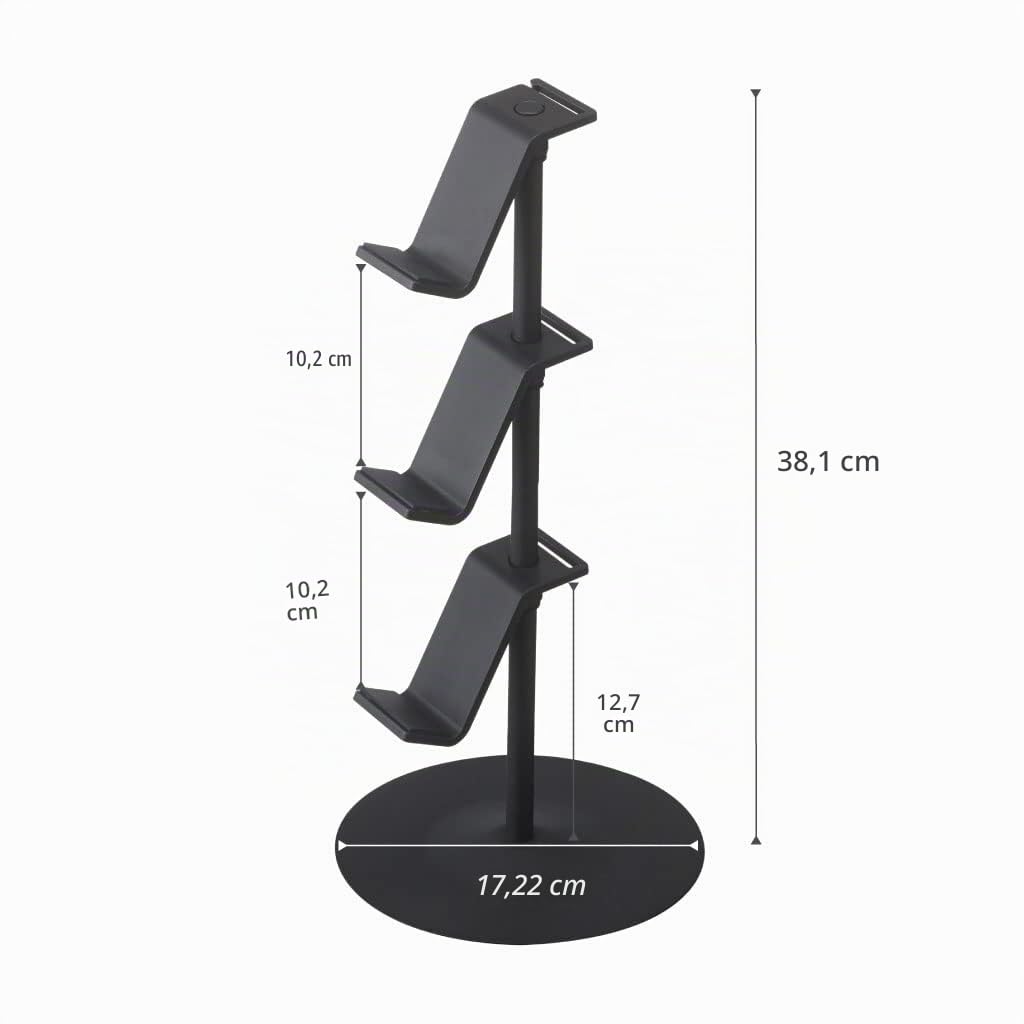 YAMAZAKI Home Support Universel réglable pour manettes de Jeu Noir