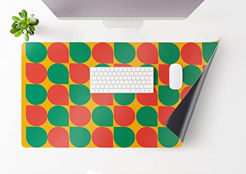 Panorama Alfombrilla de Escritorio Espigas 40x60 cm - Protector de Mesa de Escritorio - Alfombrilla de Ratón - Cubre Mesa - Tapete escritorio XXL - Desk Mat