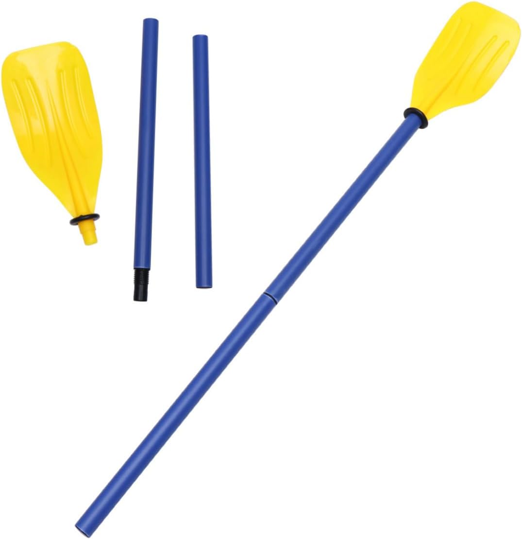 2pair French Oars Plastic Paddles of Detachable Paddles for Boat for Family Outings Kayak Canoe