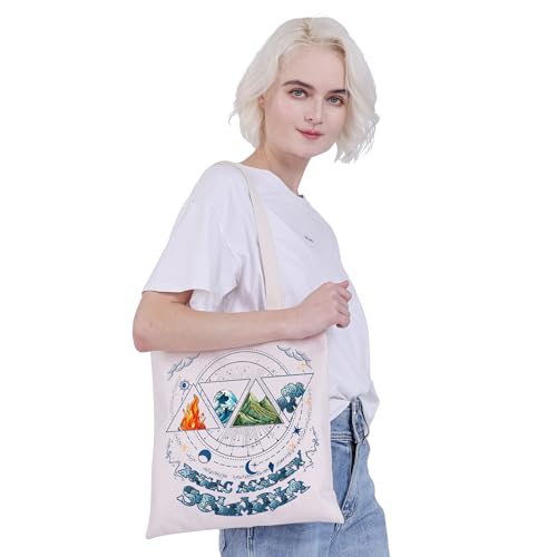Bolso tote Z A-demy para libros, regalo para gemelos, merchandising oficial para fans miniatura 5