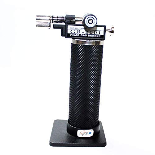 ATAR Micro Kitchen Torch GB-2001 || Blow Torch Butane Refillable Torch With Safety Look || Butane Cooking Torch Lighter || Food Torch For Cooking With Adjustable Flame Option (B07H7K8KHC) Amazon Price History, Amazon Price Tracker