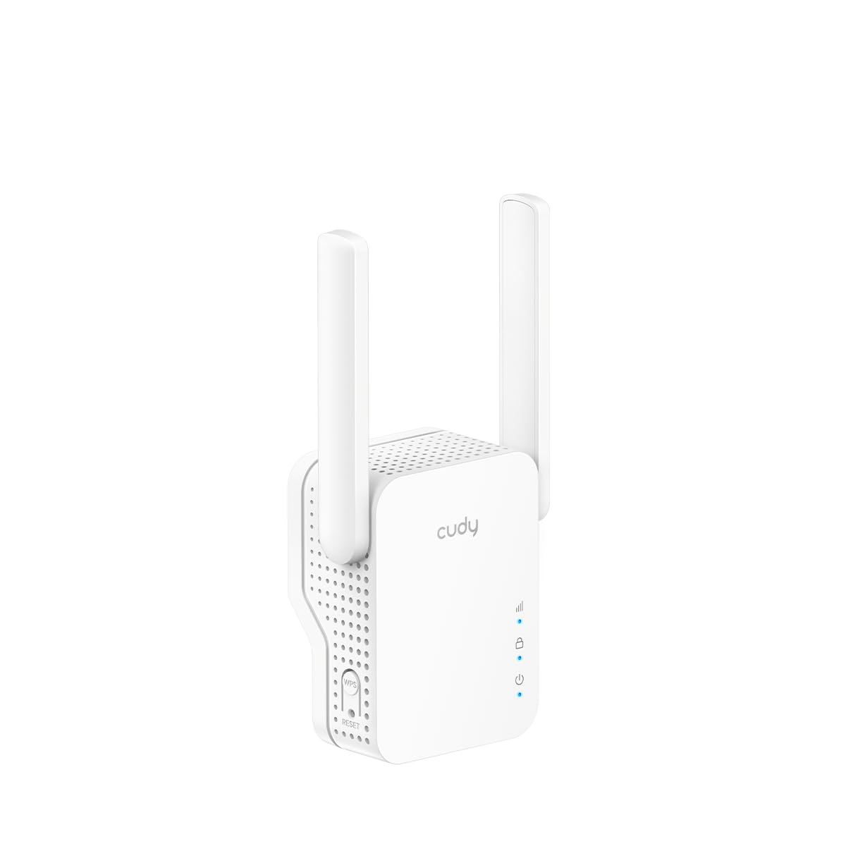 Cudy AC1200 Mesh WiFi Repeater Mesh1200Mbps 5GHz/2.4GHz, WiFi Extender Amplifier with Plug, Signal Indicator, Internal Antennas, White RE1200
