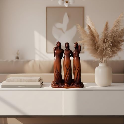 Figura Decorativa de Resina Hermanas Amigas 4 Piezas miniatura 4