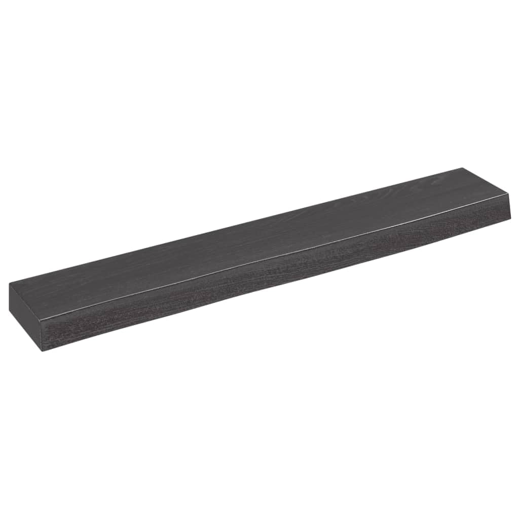 Estantería de pared con madera tratada y balda compacta de roble 60 cm 1