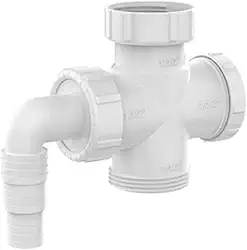 CONEXAO ADAPTADOR PARA MAQUINA DE LAVAR ROUPA E LAVA-LOUCA 4 SAÍDAS BLUKIT