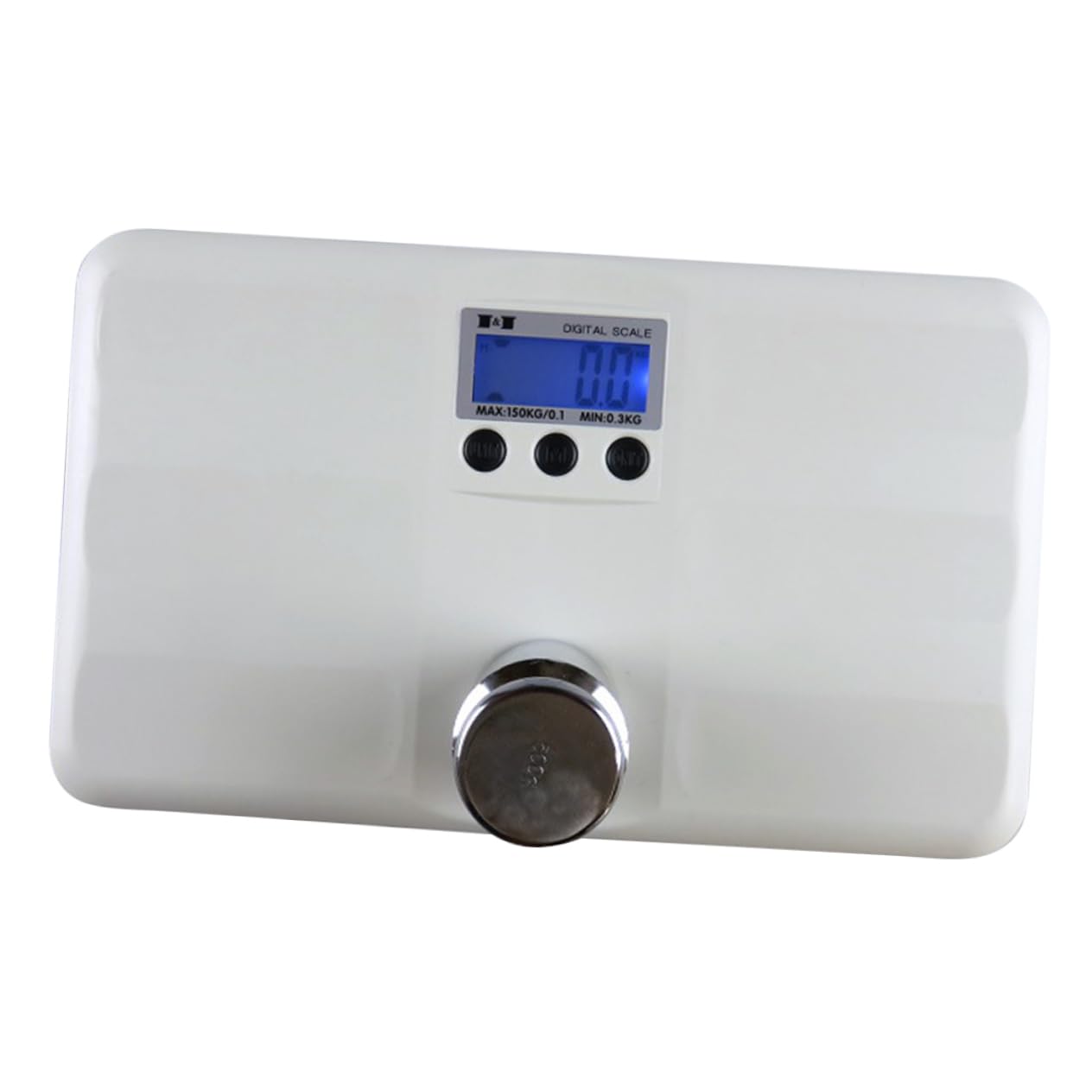 UPKOCH Bilancia Elettronica Digitale Multifunzione per Ragazzo Ragazza e Animali Domestici Display Digitale, Conversione Unità, Capacità Fino a 150kg, Design Sottile e Materiale Plastico