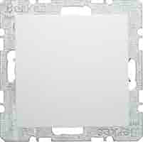 Hager Arsys Blindabdeckung Polarweiß - Kunststoff Platte Für Unterputz Montage