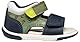 Geox Baby-Jungen B ZAPITO Boy Sandal, Pistachio/Navy, 24 EU