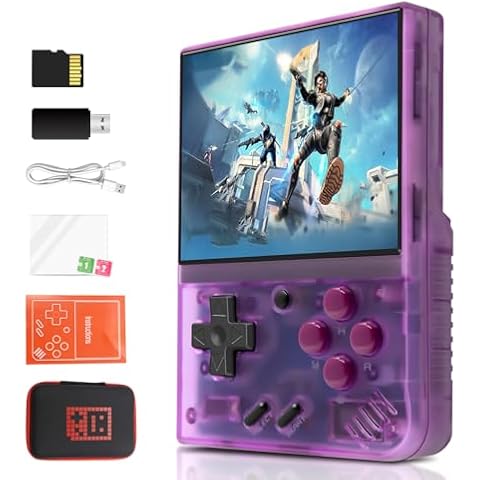 Miyoo Mini Plus Handheld Game Console with HDMI Cover