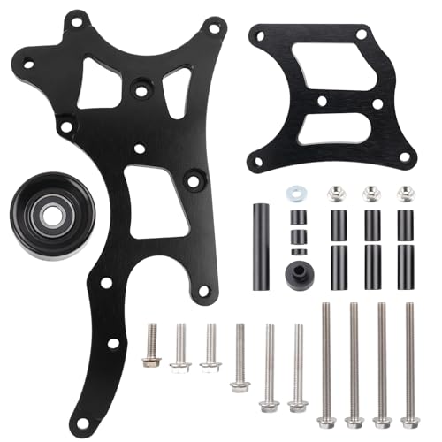 RiAiCiING LS Truck OEM Location Alternator Power Steering Bracket for Chevrolet LQ4 LQ9 LY5 4.8L 5.3L 6.0L