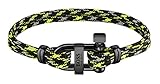  Hugo Boss Herren-Armband Sailing Cord Edelstahl, Textil One Size Schwarz 32012847