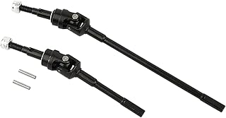 ZXYRC SCX10 PRO Hard Steel Front Axle Drive Shaft CVD for Axial SCX10 PRO 1/10 RC Crawler Car Upgrade Parts (Front CVD)
