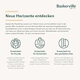 Baskerville ULTRA Maulkorb - Patentierter Maulkorb für Hunde, Hunde können hecheln, fressen und trinken, Verhindert das Beißen und Stöbern nach Wildtieren, Ideal für kleine Hunderassen (Größe 2)