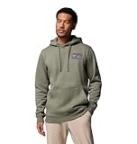 Columbia Mens PFG Castback Hoodie, Cypress/FOTW Hooks, Large