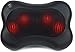 LiBa Cordless Shiatsu Neck Shoulder Back Massager with Heat - Rechargeable Use Unplugged by LiBa
