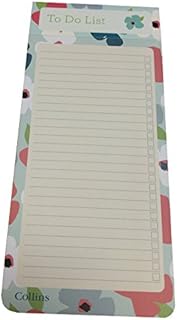 Collins DPTDSL-BL Slim Magnetic List Pad, Blossom