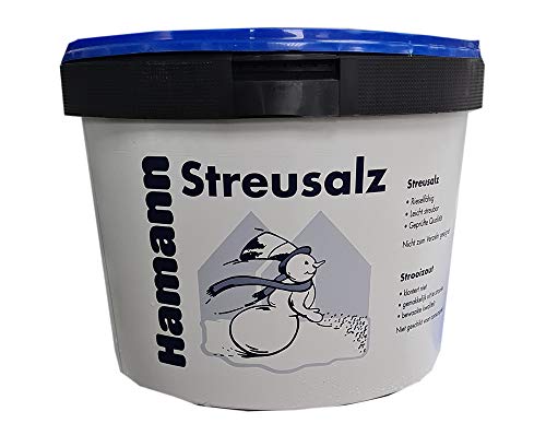 10Kg Streusalz im praktischem Eimer
